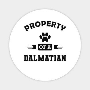 Dalmatian Dog - Property of a dalmatian Magnet